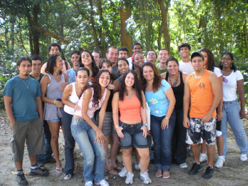 Recep&ccedil;&atilde;o dos calouro 2008-2